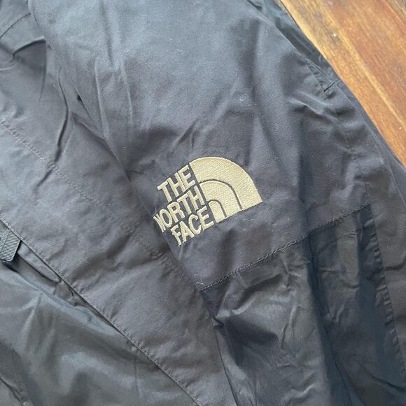 The North Face Jacket Mens Small Black Gore-Tex Hooded Waterproof Rain Shell - Picture 4 of 12